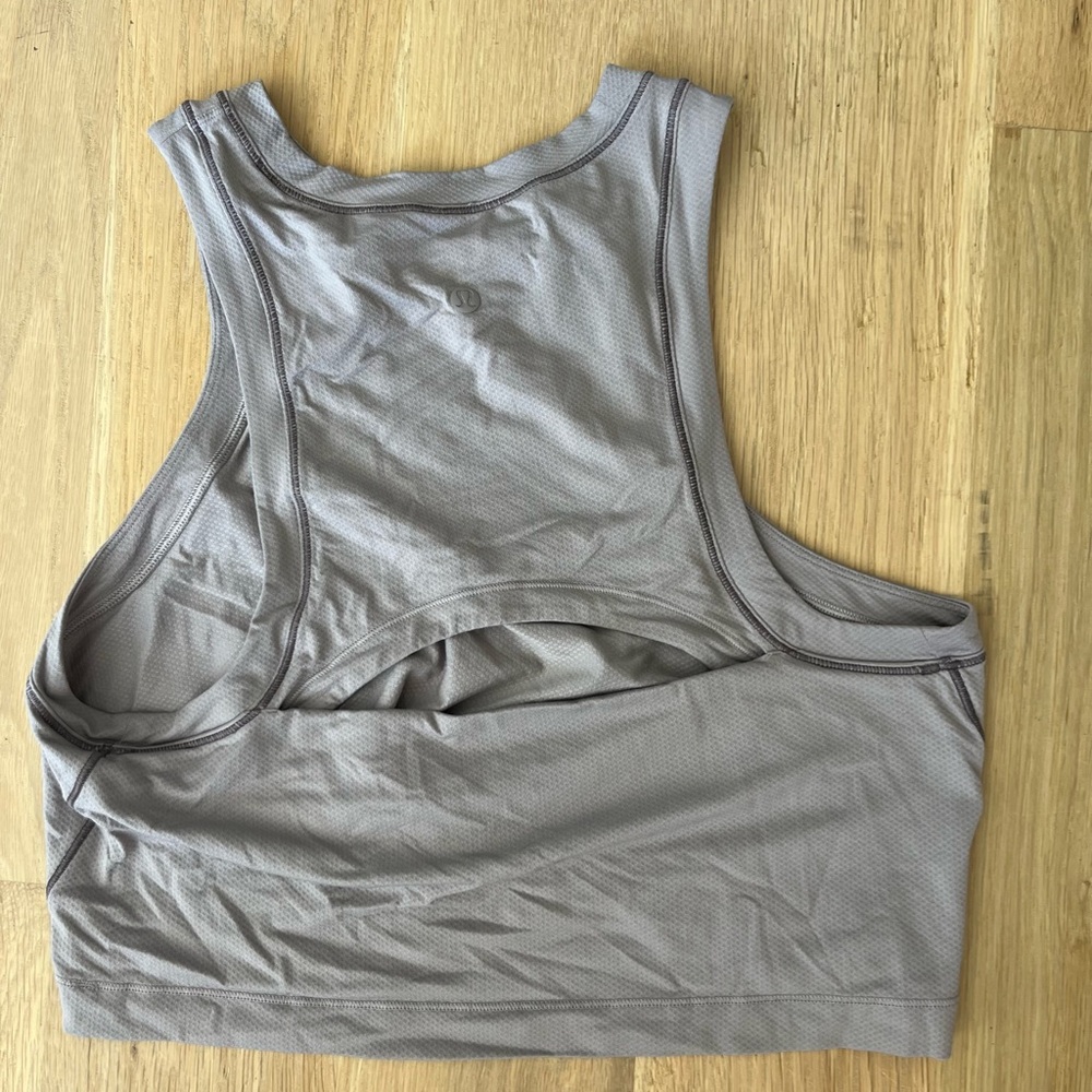 Lululemon baggy cropped tank top